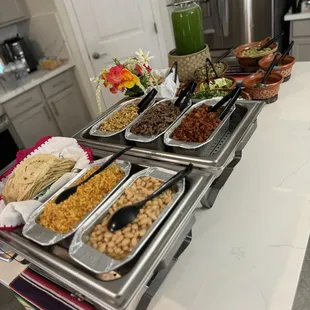 Smaller party size catering