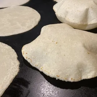 Handmade tortillas