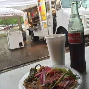 Taco truck happiness.