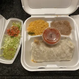 Chicken Mega Burrito