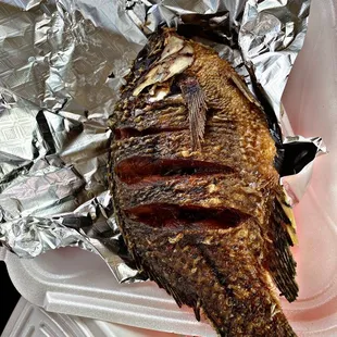 Fried fish