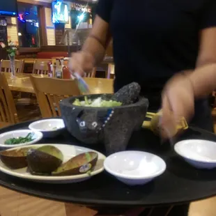 Tableside guacamole