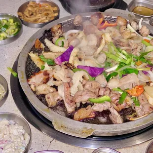 Green Onion and Sprouts Salad