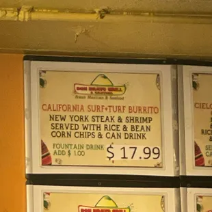 Shrimp Burrito