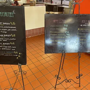 Don burger menu specials and appetizers