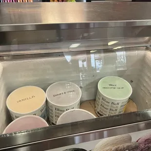Blue bell ice cream