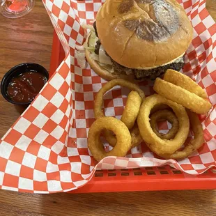 Double Trouble Burger combo