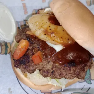 Hawaiian burger