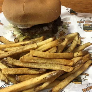 Plain Jane with fries