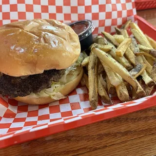 Plain Jane Burger Combo