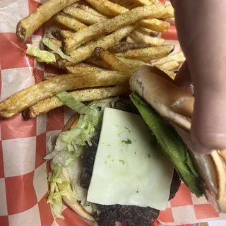 The Aguacate Burger Combo