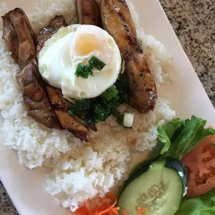 Pork Rice Plate