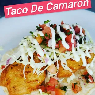 Taco de Camaron
