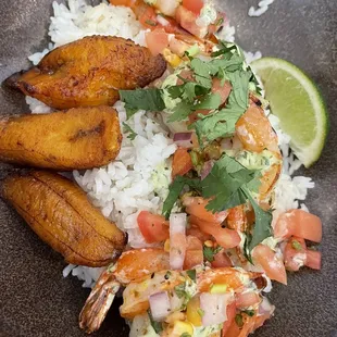 Grilled Shrimp Bowls