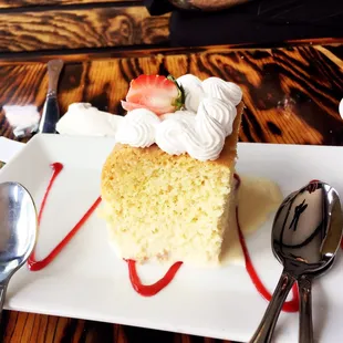 Coconut Rum Tres Leches