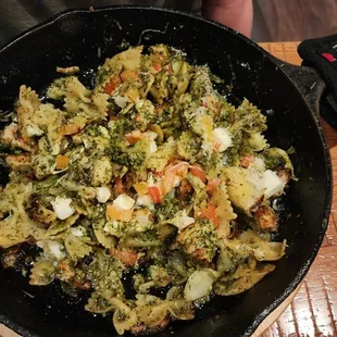 Baked Farfalle Carciofini