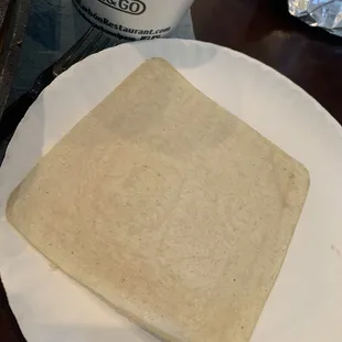 Square corn tortillas !