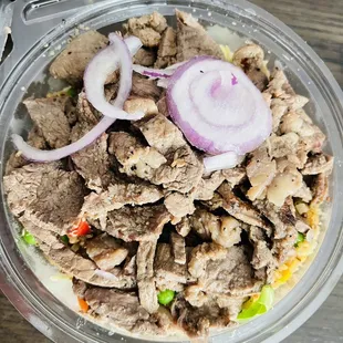 Beef fit bowl