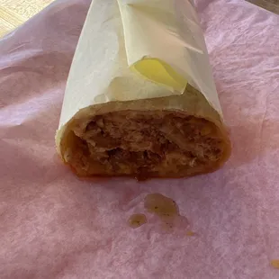Steak and Eggs Burrito