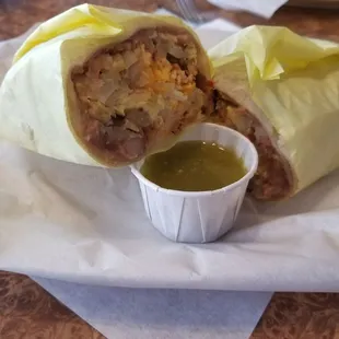 Chorizo and Egg Burrito