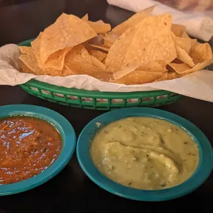 Chips and salsas