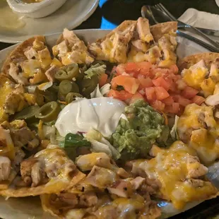 Chicken nachos