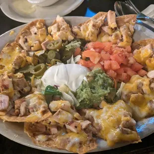 Chicken nachos