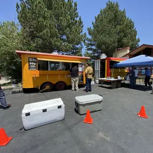 Full food truck set up