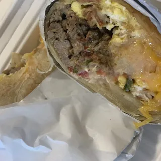 Hangover Burrito Combo