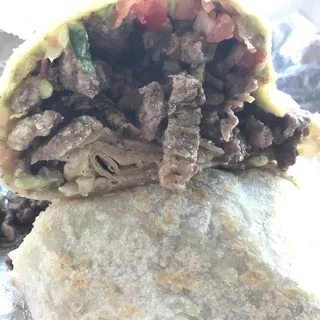 1 lb. Carne Asada Burrito