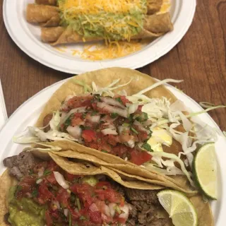 5 Rolled Tacos