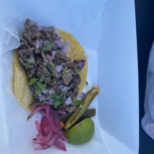 Carne Asada taco