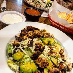 Caribbean Grilled Chicken Salad