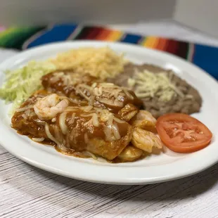 Enchiladas de Camaro (Shrimp Enchiladas)