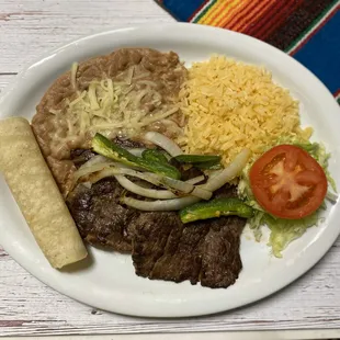 Carne Asada Plate