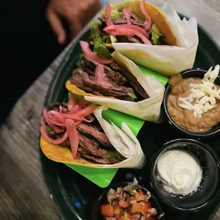 Churrasco taco deluxe