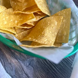 Stale Tasting Tortilla Chips