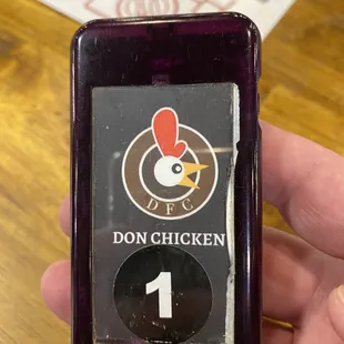 Grab a seat in the food court and the buzzer will tell you when your order is ready.