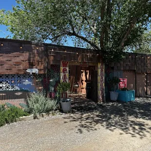 Their front entrance