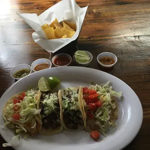 Green Chile Chicken Taco