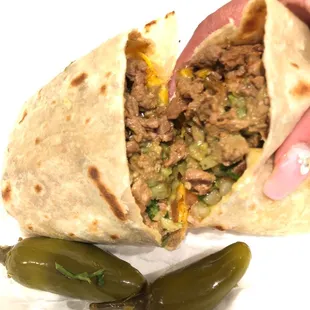 Carne Asada Burrito