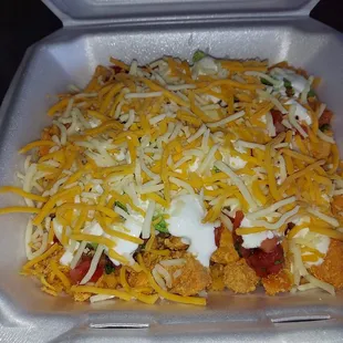 a close up of a container