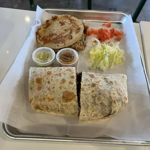 Burrito and gordita