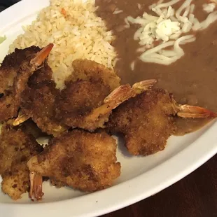 Camarones a la plancha