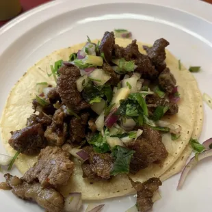 Asada taco