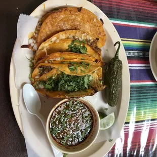 Birria tacos