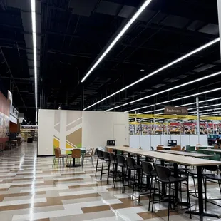 Part of the eating area.