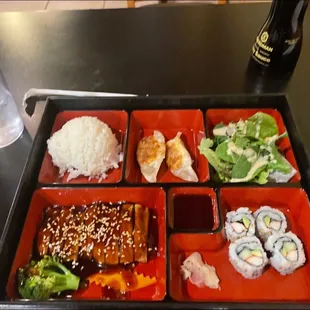 Chicken teriyaki bento