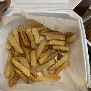 Family size fries