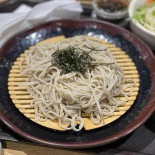 Soba with dipping sauce